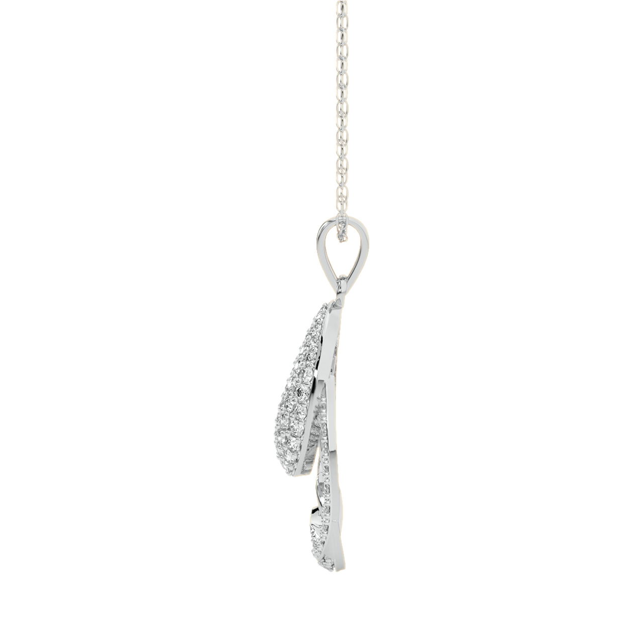 Wyatt Round Diamond Office Wear Pendant